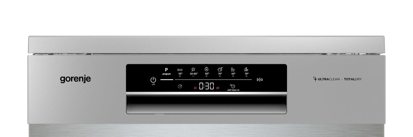 Gorenje GS643C90W Dishwasher/Freestanding/60 Width/16 Place Settings/6 Programmes/TotalDry/Total AquaStop/MultiClack/FlexUse/Intensive Programme/Crystal Glass/Energy Efficiency: C/Dimensions (H x W x