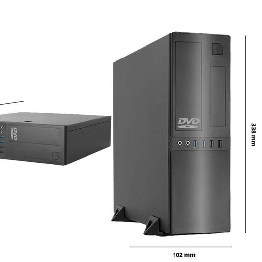 GMR Ultra Slim i7 Office PC - Business Office Computer | 3 Year Warranty | 32 GB RAM | 4000GB SSD | DVD±RW | USB 3 | Windows 11 Pro | WiFi Bluetooth