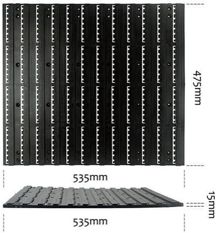 ESTEXO Stacking Boxes, Wall Shelf, 66 Pieces, Tool Storage, Workshop Shelf, Perforated Wall