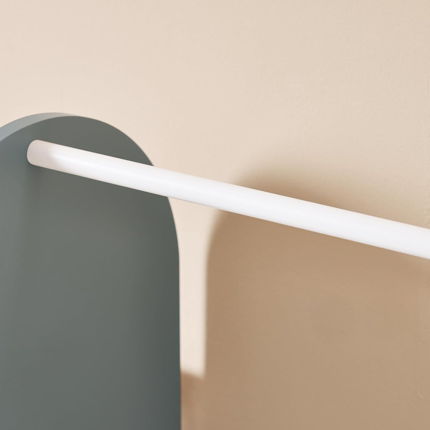 SoBuy KMB40-W Children's Wardrobe with 3 Hooks Children's Wardrobe Children's Wardrobe with Boxes Clothes Rack Children's Shelf Children's Room White 97 x 108 x 35 cm