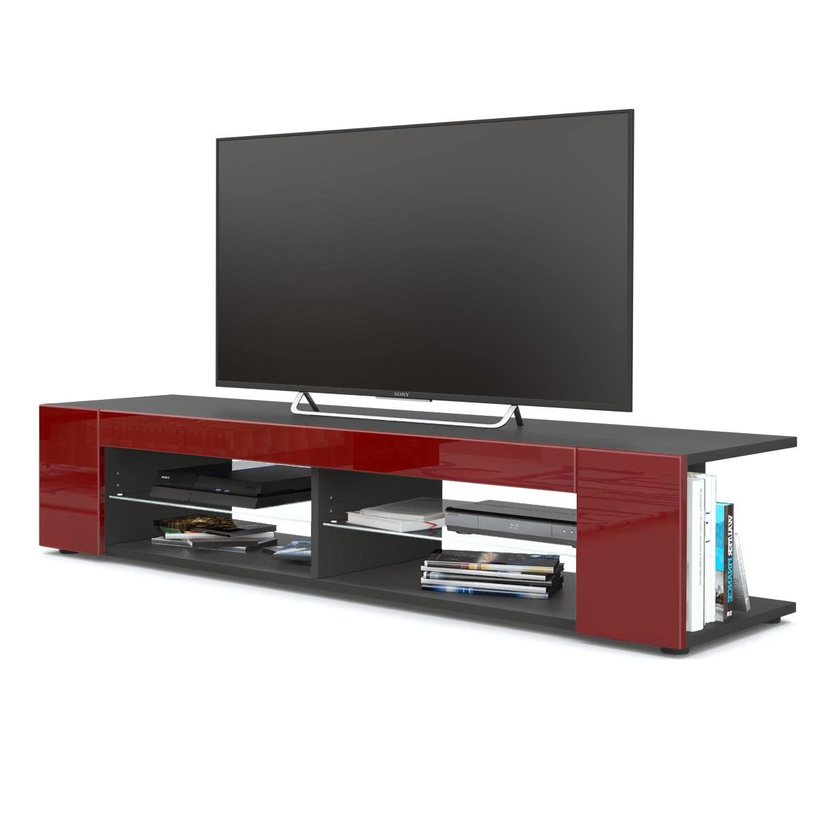 Vladon Movie TV Board, Black