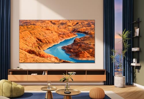 TCL 43T69C 43 Zoll QLED, Direct LED TV, 4K HDR TV, Smart Google TV (Dolby Vision & Atmos, Game Master, Motion Clarity, Kompatibel mit Google Assistant & Alexa)