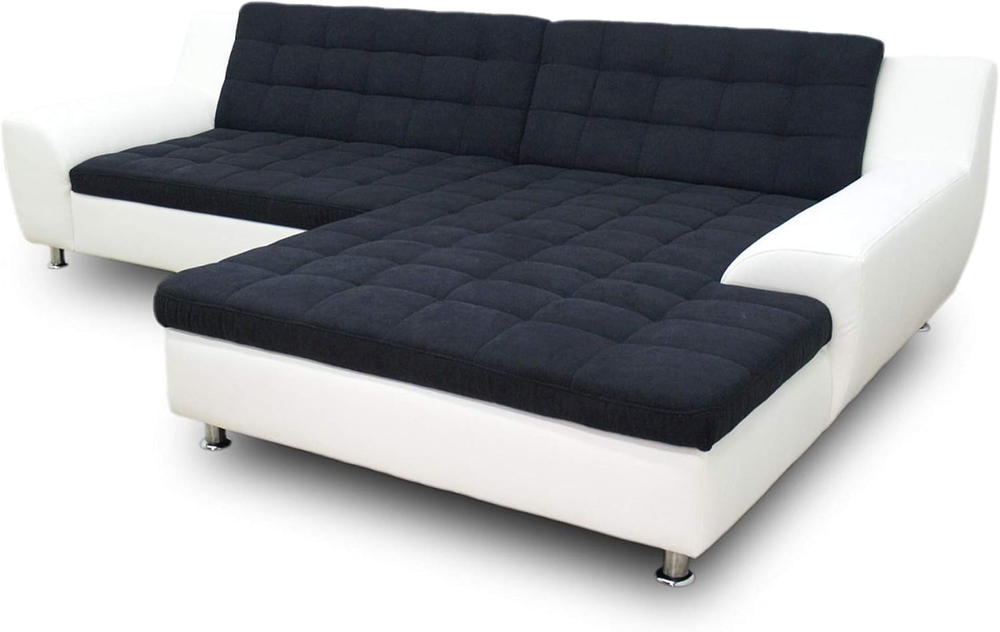 Domo Collection Morton Corner Sofa L-Shaped with Sleep Function