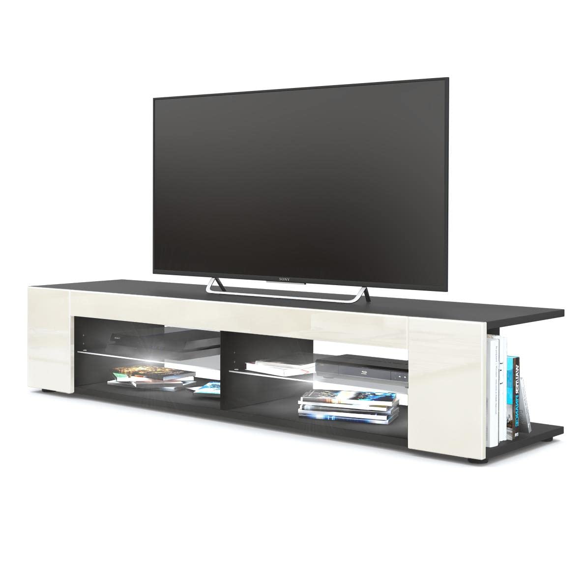 Vladon Movie TV Board, Black