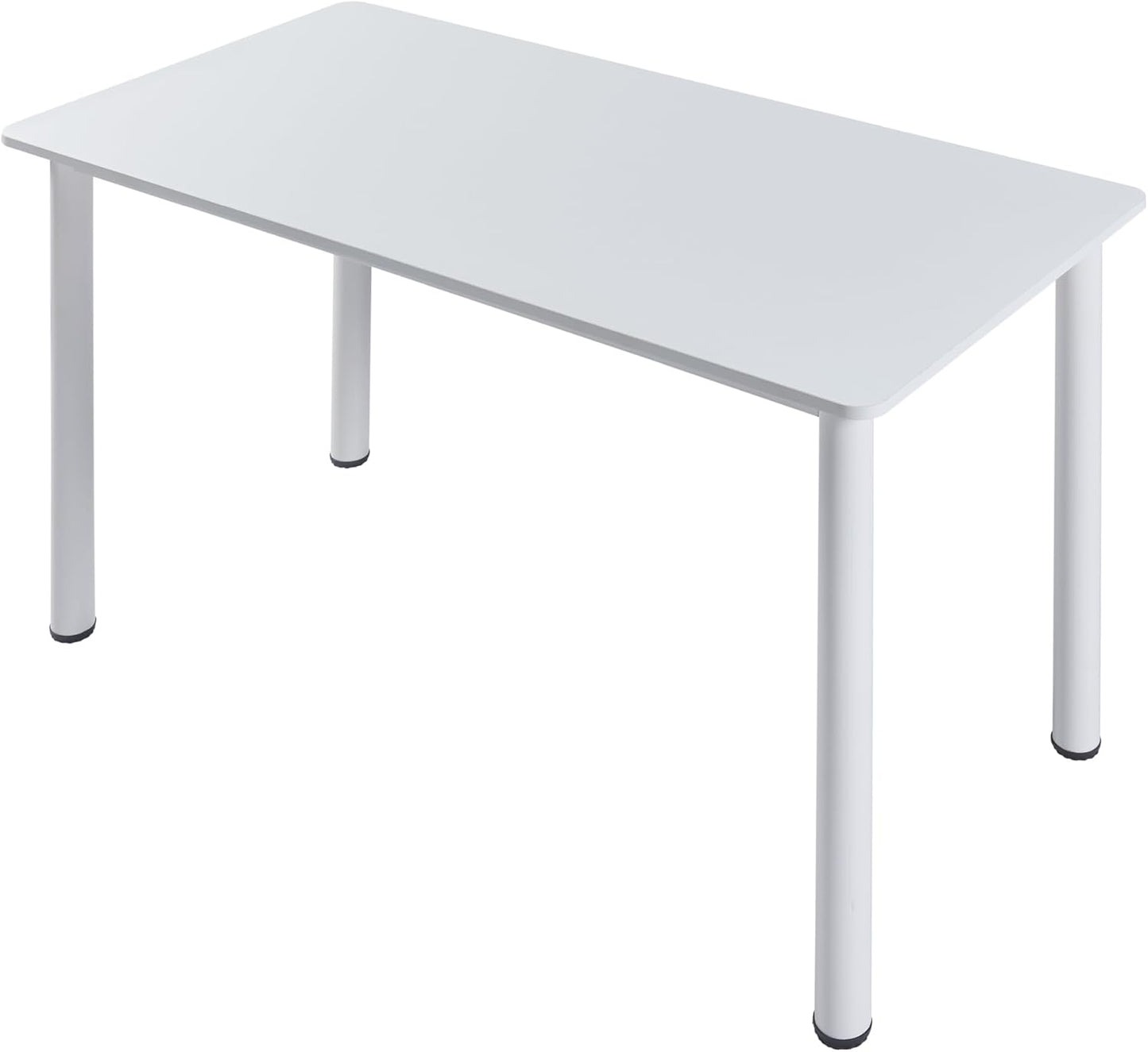 [en.casa] Tammela Dining Table for 4 People 120 x 60 cm Rectangular Table Top Steel Legs Oak Look