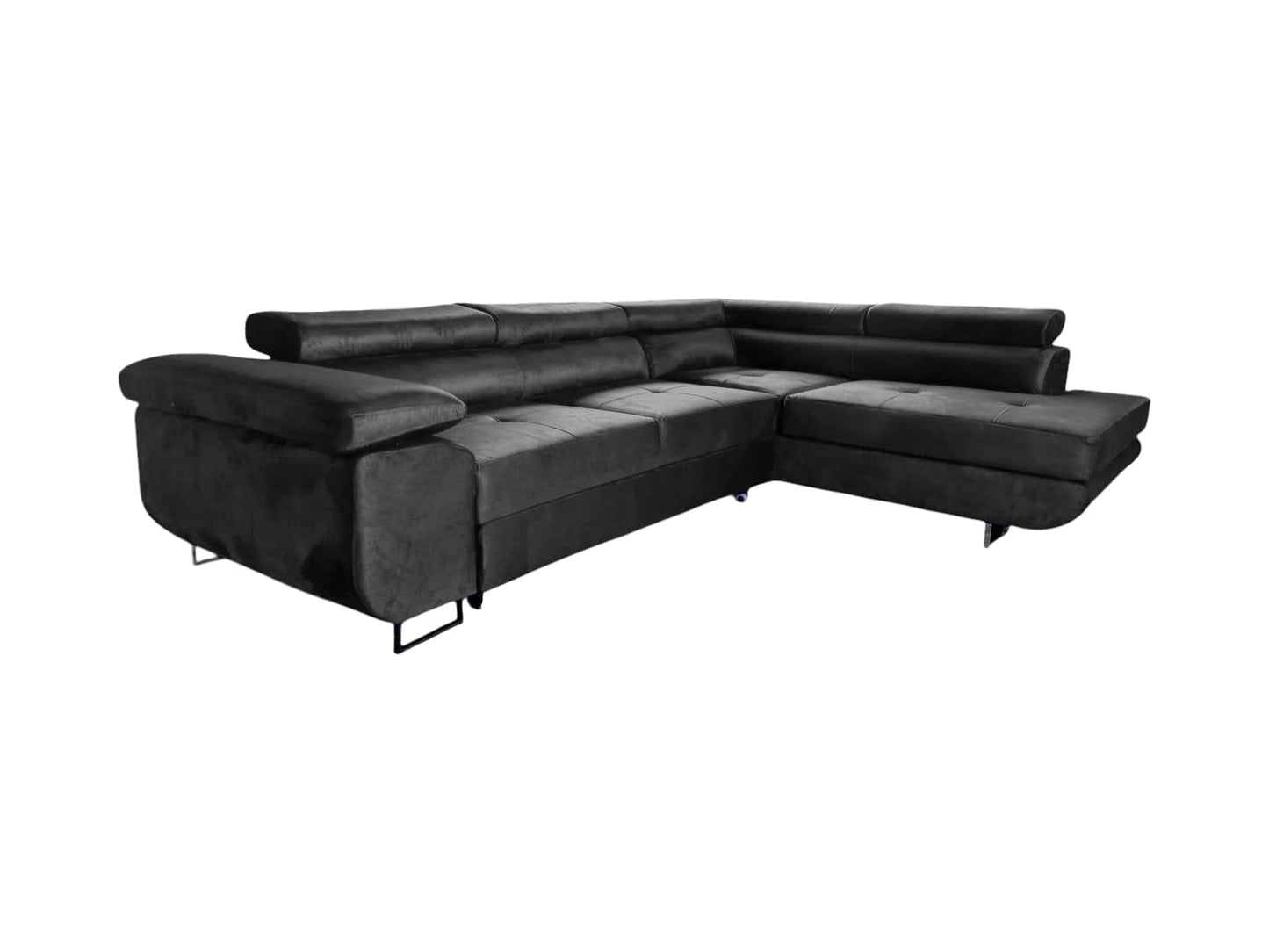 COMFORTINO FURNITURE Pasti L-Shaped Corner Sofa with Sleep Function