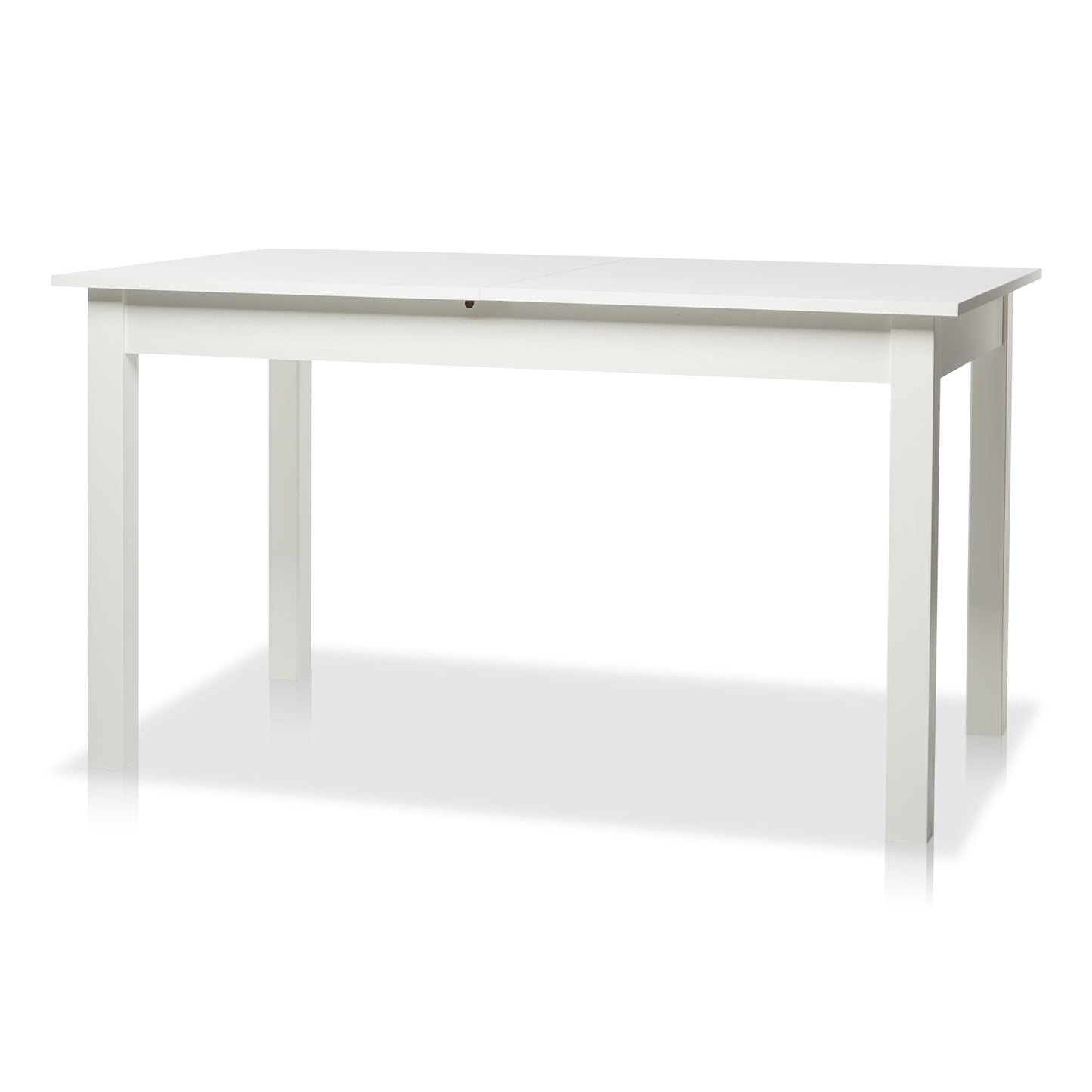 smart Dining Table 90 x 60 cm Branch Oak, Kitchen Table Extendable up to 130 cm, Dining Room Table Made of Wood Material Including Expandable Extension Plate, Modern Table for up to 6 People