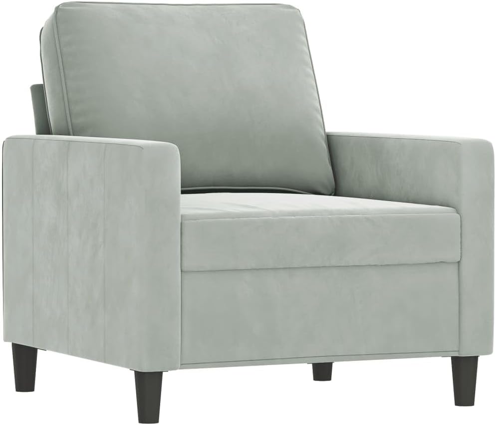 Homgoday 3-TLG. Sofagarnitur mit Kissen