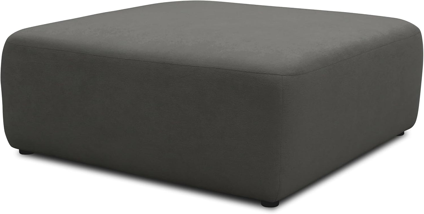 DOMO. collection Adrian Modular Sofa, 3-Seater Made of 2 x Corner Chairs and 1 x Chair, Big Sofa, Module Couch, 3 Upholstery Elements, 3-Seater Couch, 301 x 108 x 69 cm (W x D x H), Cream
