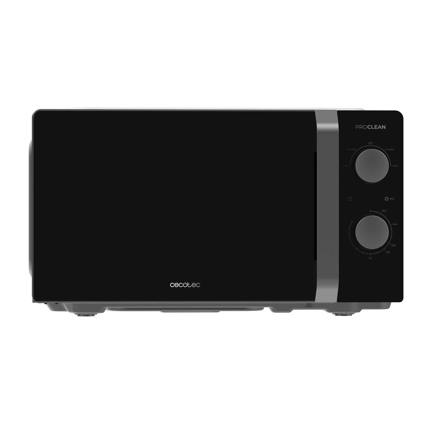 Cecotec Inverter Microwave - 19L Capacity - Defrosting, Heating and Cooking - Proclean 5010 Inverter. 700 W, 5 Power Levels, LED Display, 245 mm Turntable, Timer, 8 Programmes