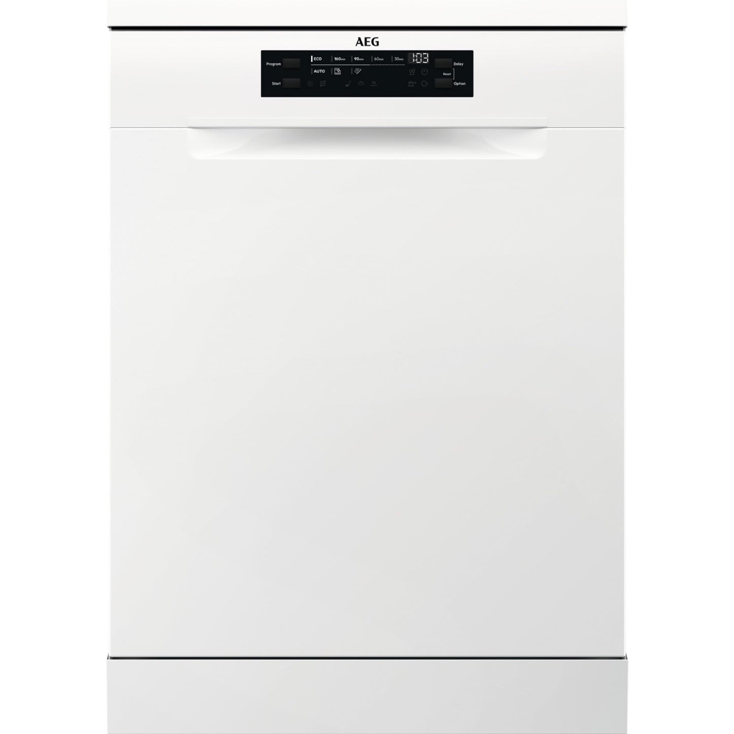 AEG Fully Integrated Dishwasher 60 cm, Dishwasher Series 5000: AirDry, No Drying, Energy Class B, Cutlery Drawer, Personalised Time Control, 44 dB, Water Stop, 14 MG, FSE7572AP