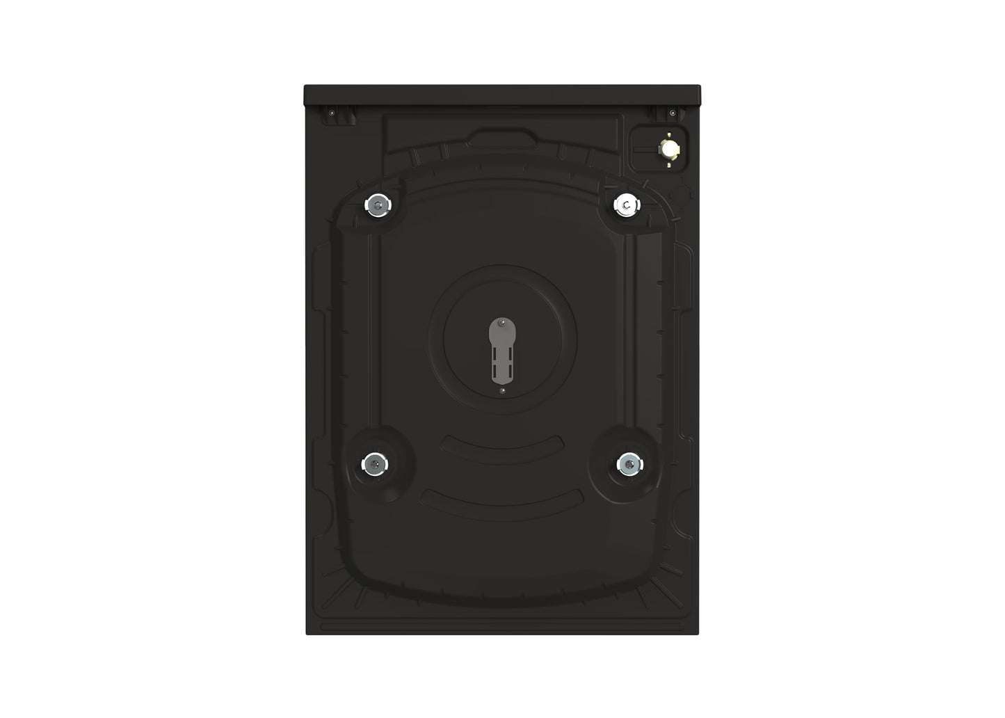 Sharp ES-WNFL914CMDA-DE Washing Machine, 9 kg, 1400 rpm, Energy Efficiency Class A (-20%), Inverter Motor, AquaStop, AquaGuard, WiFi, LED Touch, Steam Function, Black