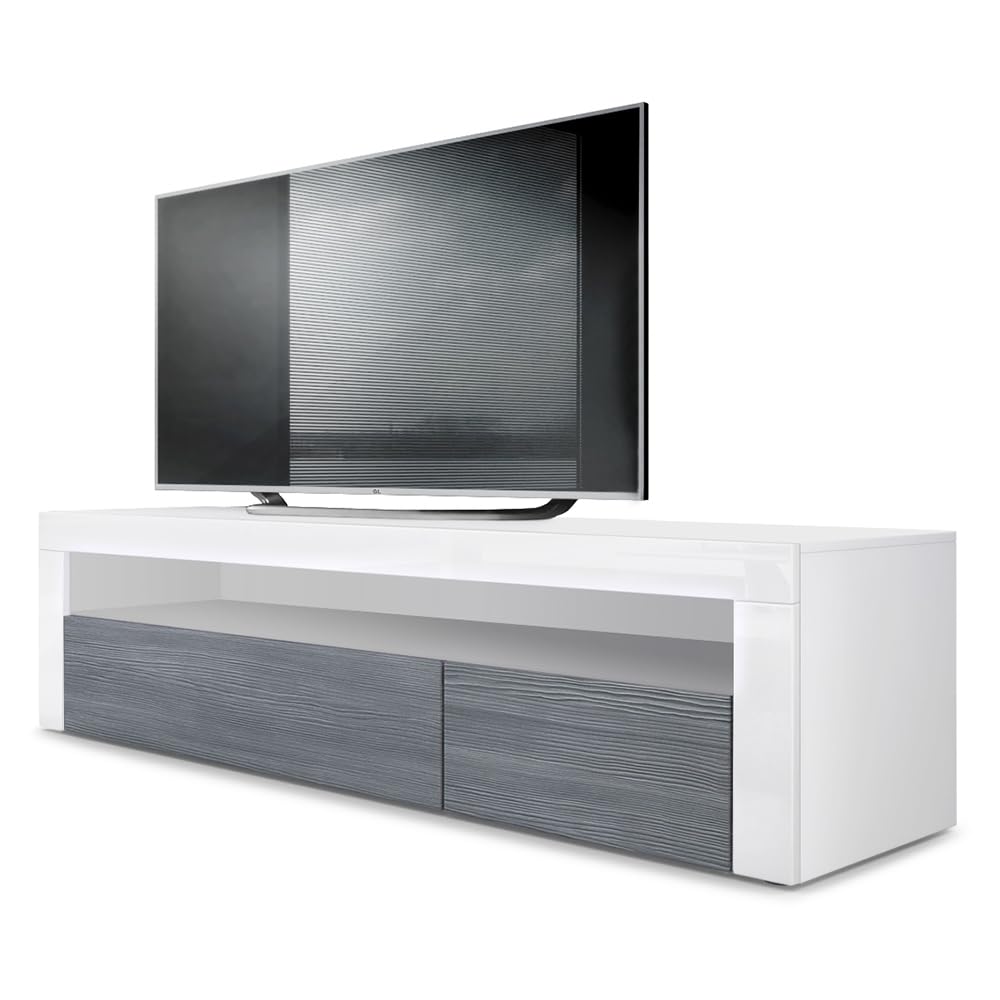 Vladon Valencia Chest of Drawers Sideboard White