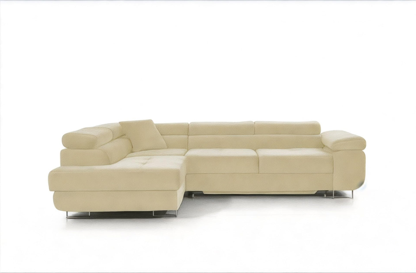 COMFORTINO FURNITURE Pasti L-Shaped Corner Sofa with Sleep Function