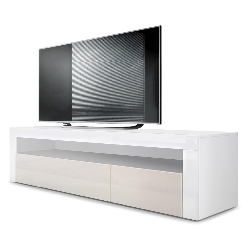 Vladon Valencia Chest of Drawers Sideboard White