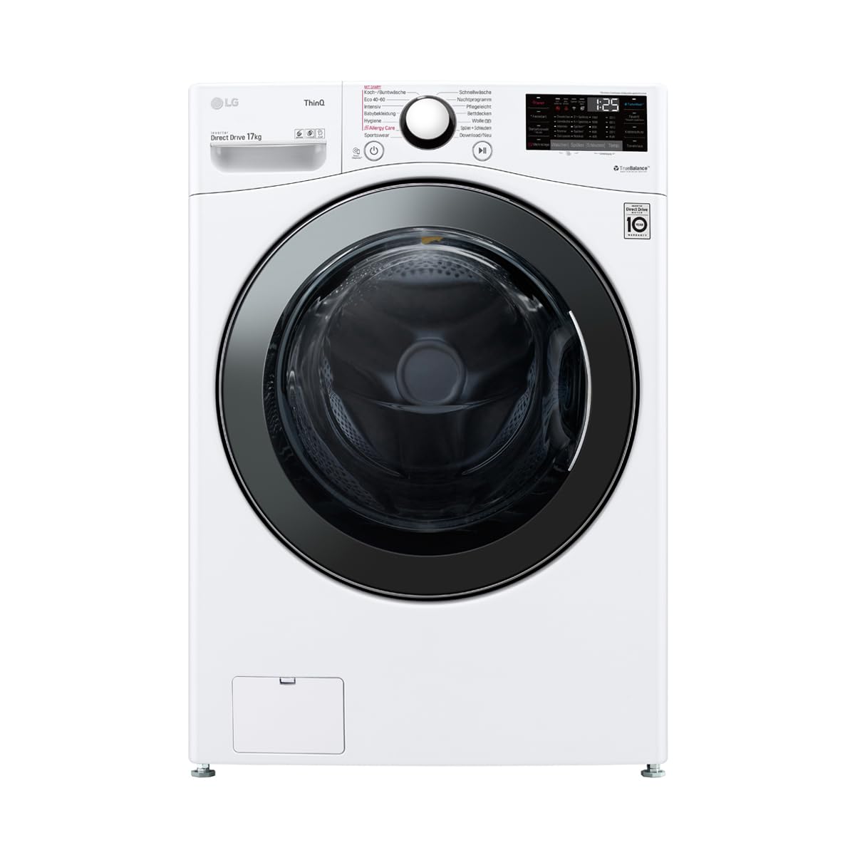 LG Electronics F4WR709YB Washing Machine | 9 kg | Energy A | Steam | Black