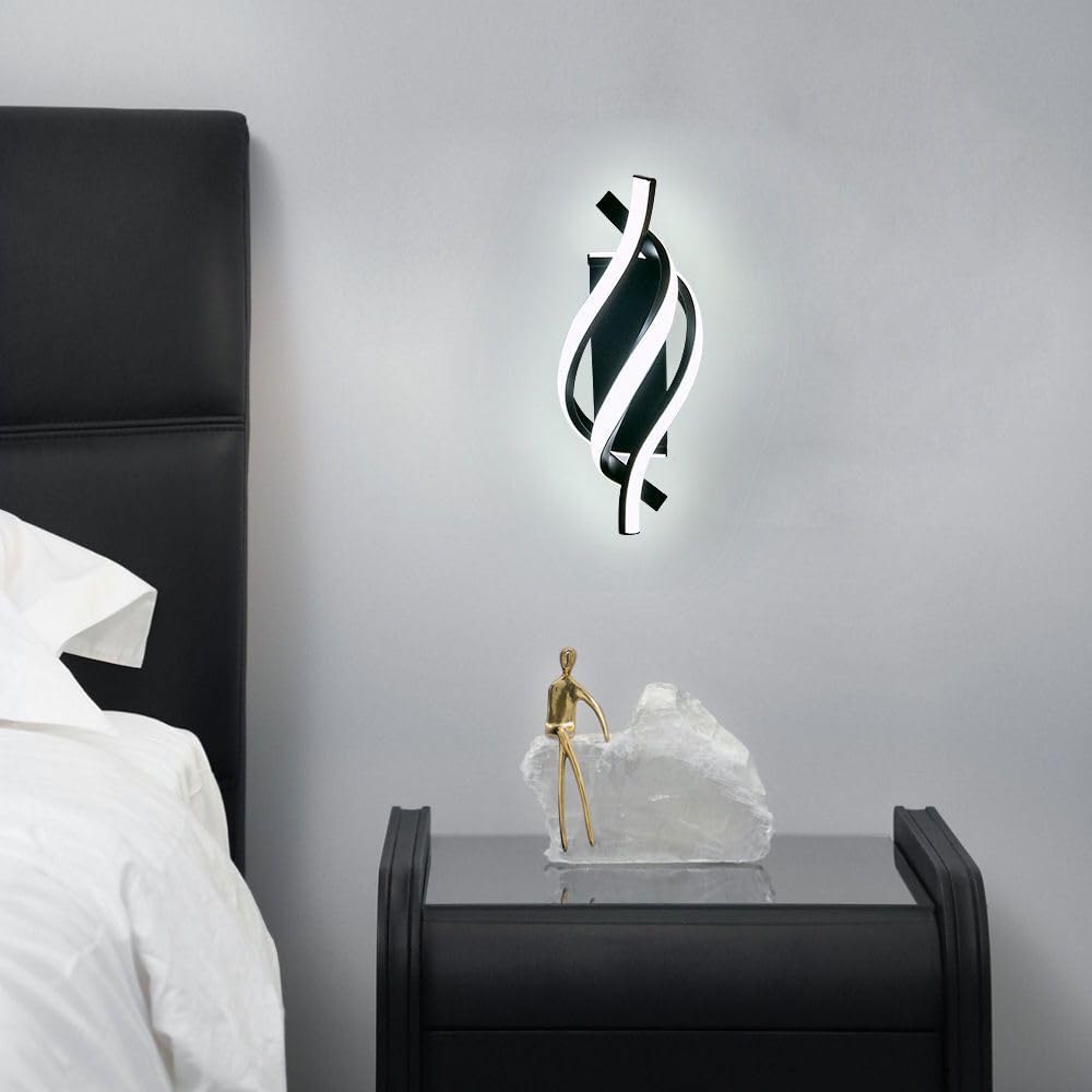 Comely Aluminium LED Wall Light Indoor Gold 22 W 2500 LM Modern Wall Light LED Wall Lighting Neutral Light 4500 K for Living Room Bedroom Hallway