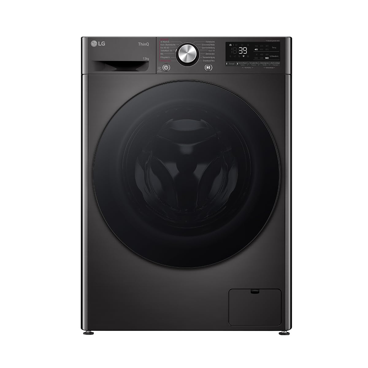 LG Electronics F4WR709YB Washing Machine | 9 kg | Energy A | Steam | Black