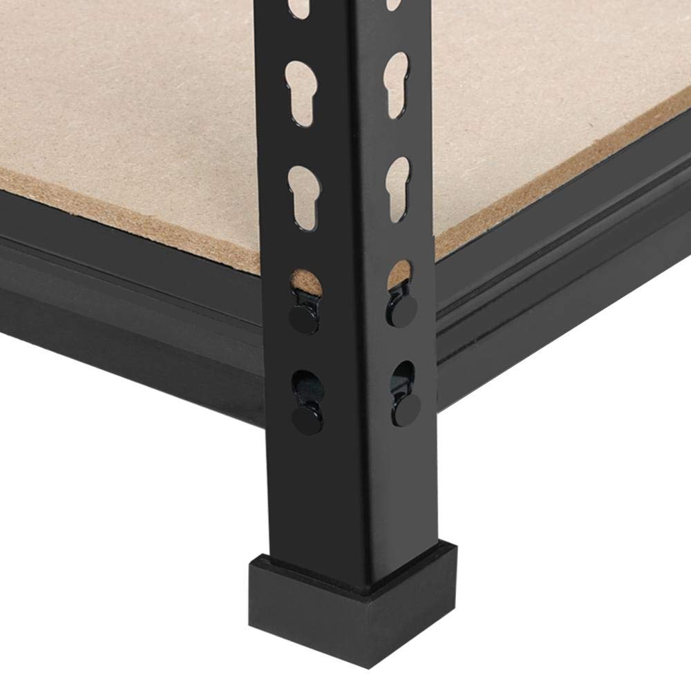 Yaheetech Storage Shelf Heavy-Duty Shelving 150 x 70 x 30 cm 5 MDF Shelves Workshop Shelving Unit 750 kg