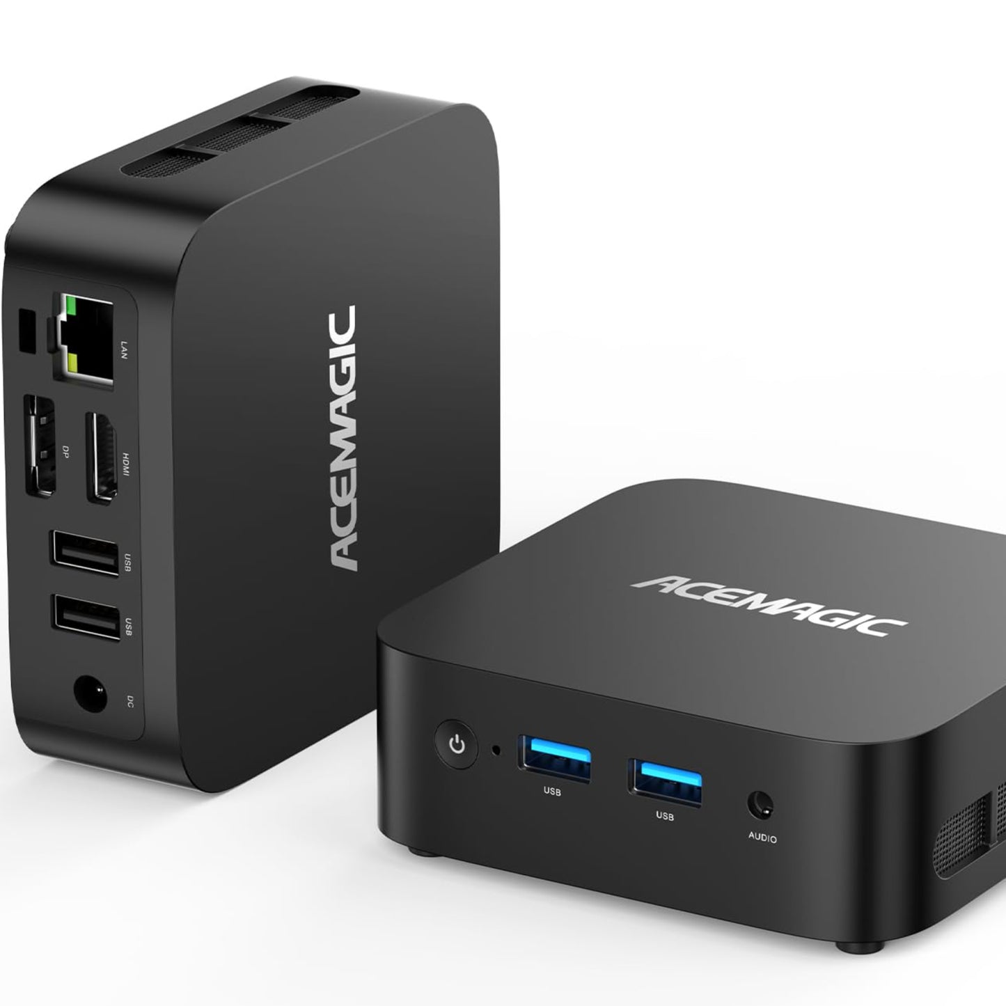 ACEMAGICIAN Alder Lake N95 Mini PC 3.4GHz 16GB DDR4 RAM 512GB M.2 SSD Micro Desktop Computer, 4K UHD HDMI+DP, Dual Band WiFi/BT4.2/Gigabit Ethernet for Business, Home Theater, W11 Pro