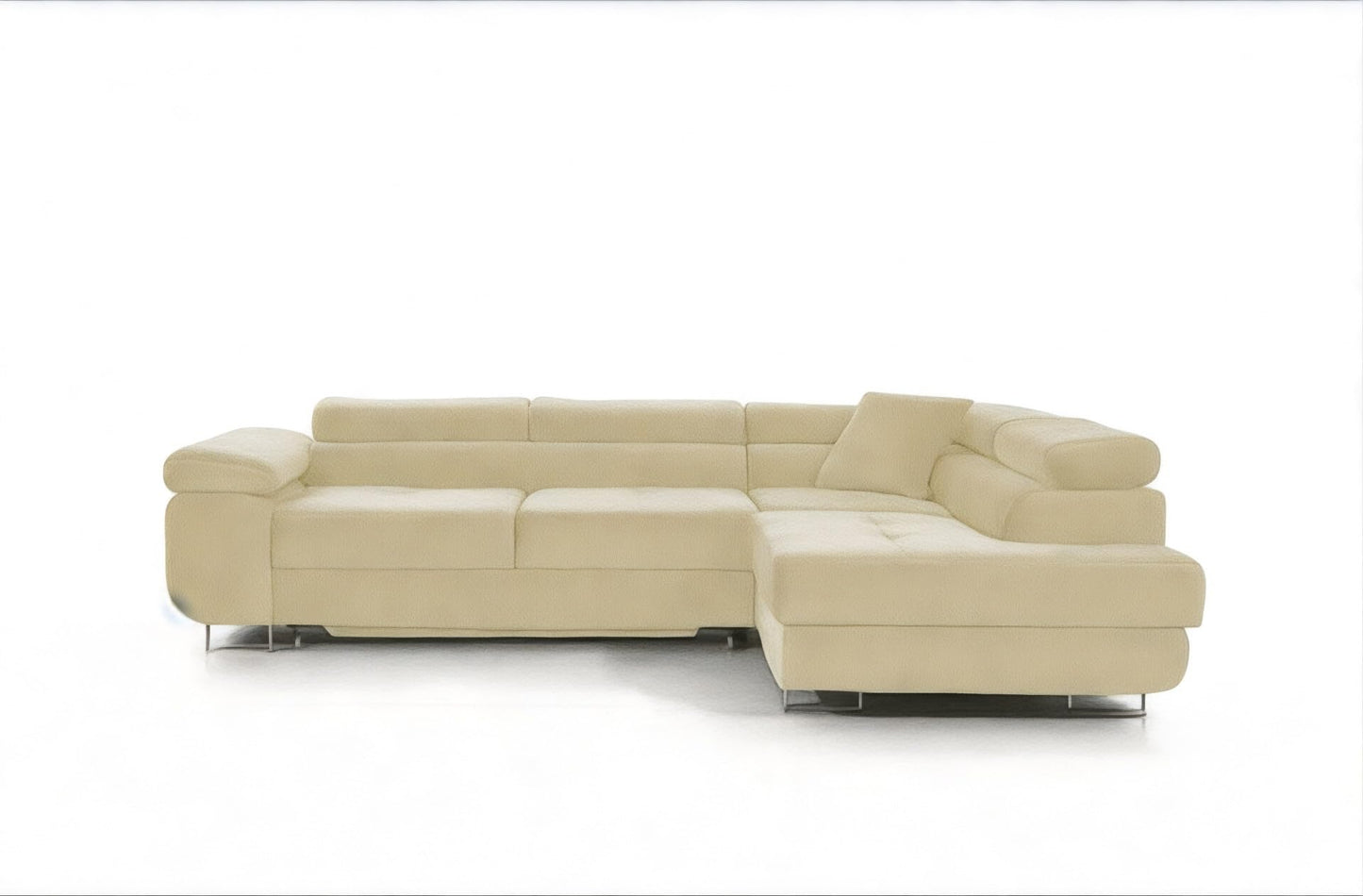 COMFORTINO FURNITURE Pasti L-Shaped Corner Sofa with Sleep Function