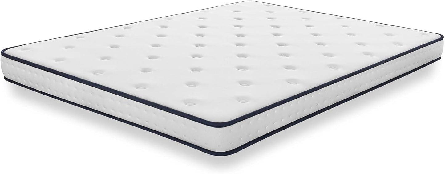 COSMOS - Mattress 180 x 200 cm Upsilon Cold Foam Mattress Hardness H2 - Oeko-Tex Certified - Latex Blue 7-Zone Mattress Height 21 cm - Made in EU