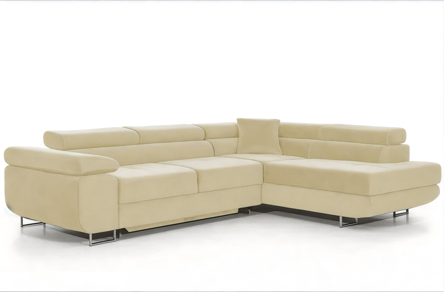 COMFORTINO FURNITURE Pasti L-Shaped Corner Sofa with Sleep Function