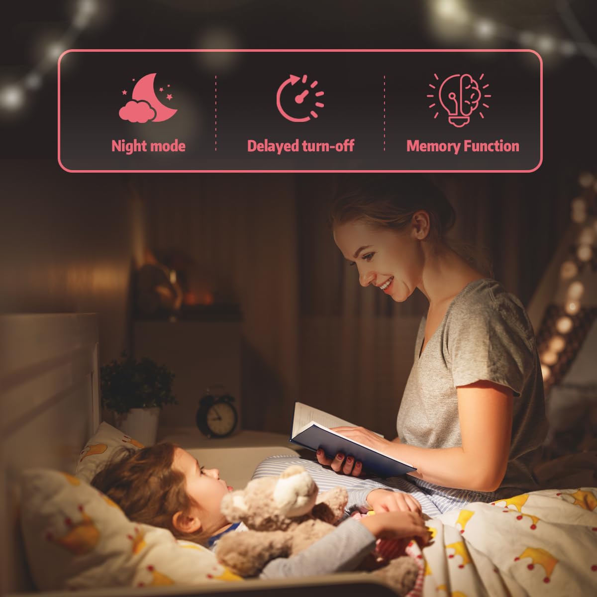 LED Children's Ceiling Light, Pink Butterfly Creative Ceiling Light, Dimmable with Remote Control, Night Light Function, Children's Room, Bedroom, Living Room, Bedroom, Cartoon Ceiling Light, 35 cm