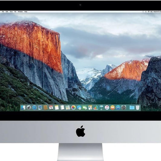Apple iMac 2017 with Intel Core i5 (21.5 Inches, 8GB RAM, 1TB Storage SSD) Silver (Refurbished)