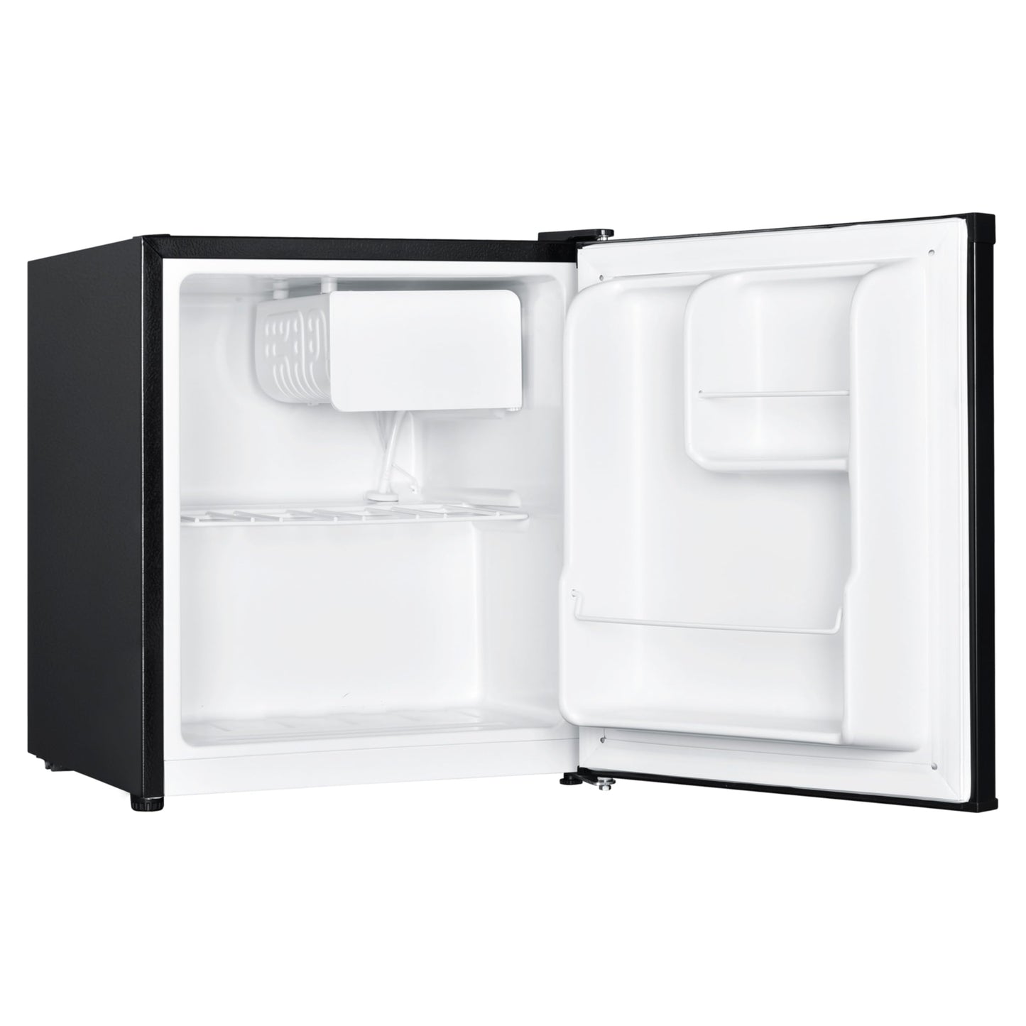 MEDION MD37724 Mini Fridge with Freezer (Small, Quiet, 41L Small Fridge for Office, Hotels, Mini Bar, Camping Gaming, Drinks Fridge, Food & Ice Cream, Interchangeable Door Hinge, Grey