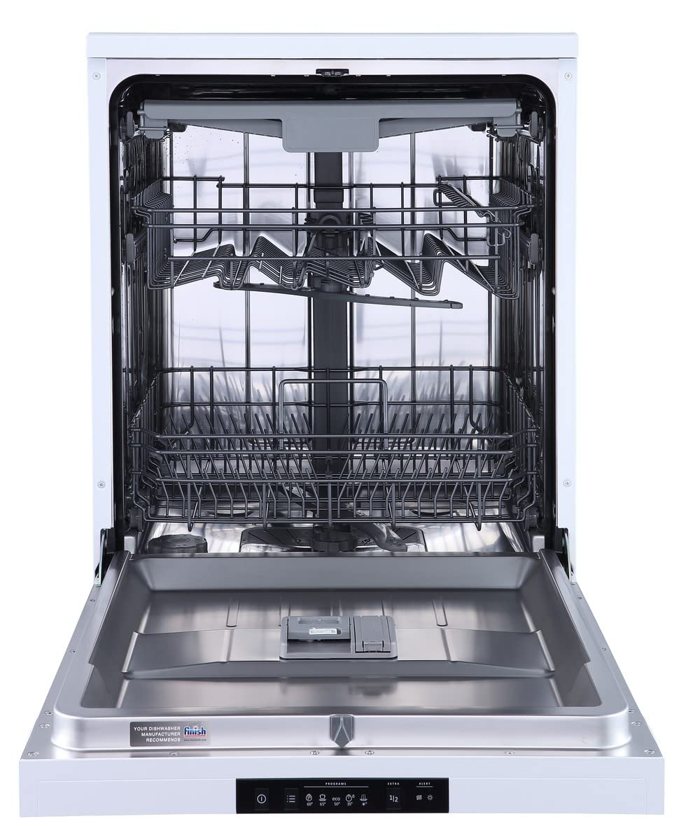 Gorenje GS643C90W Dishwasher/Freestanding/60 Width/16 Place Settings/6 Programmes/TotalDry/Total AquaStop/MultiClack/FlexUse/Intensive Programme/Crystal Glass/Energy Efficiency: C/Dimensions (H x W x