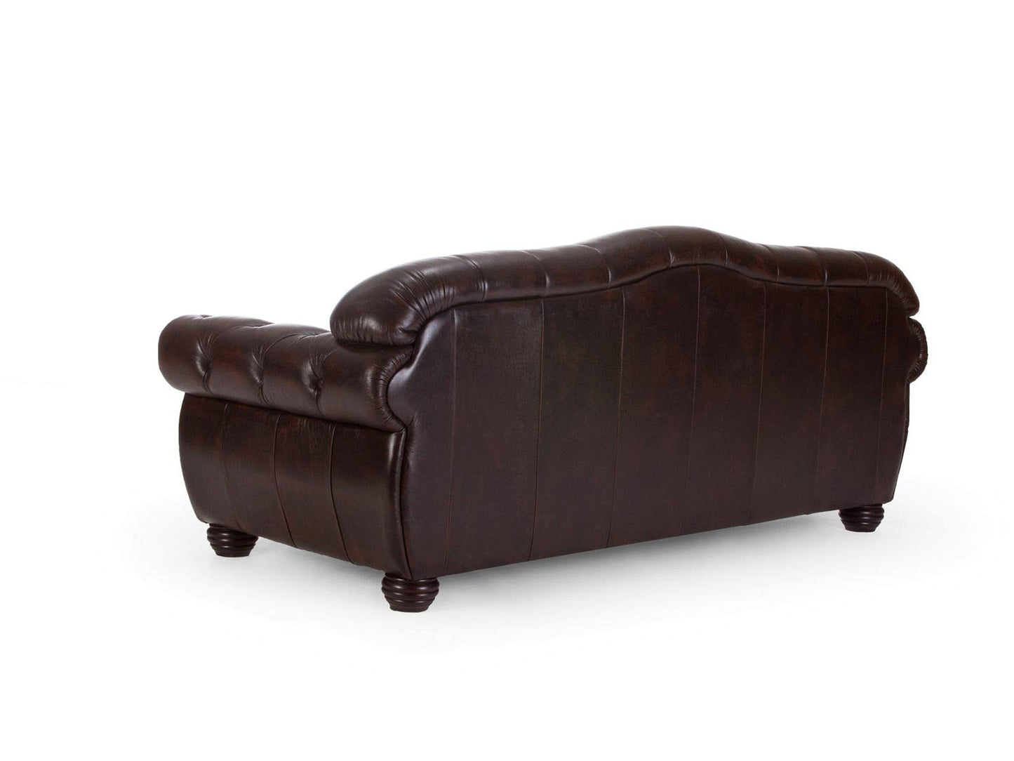Woodkings® Chesterfield Hereford Sofa 3-Seater Genuine Leather Antique Brown Couch Office Sofa Upholstery 3 Unique Men's Room English Leather Sofa Style Sofa Club Sofa
