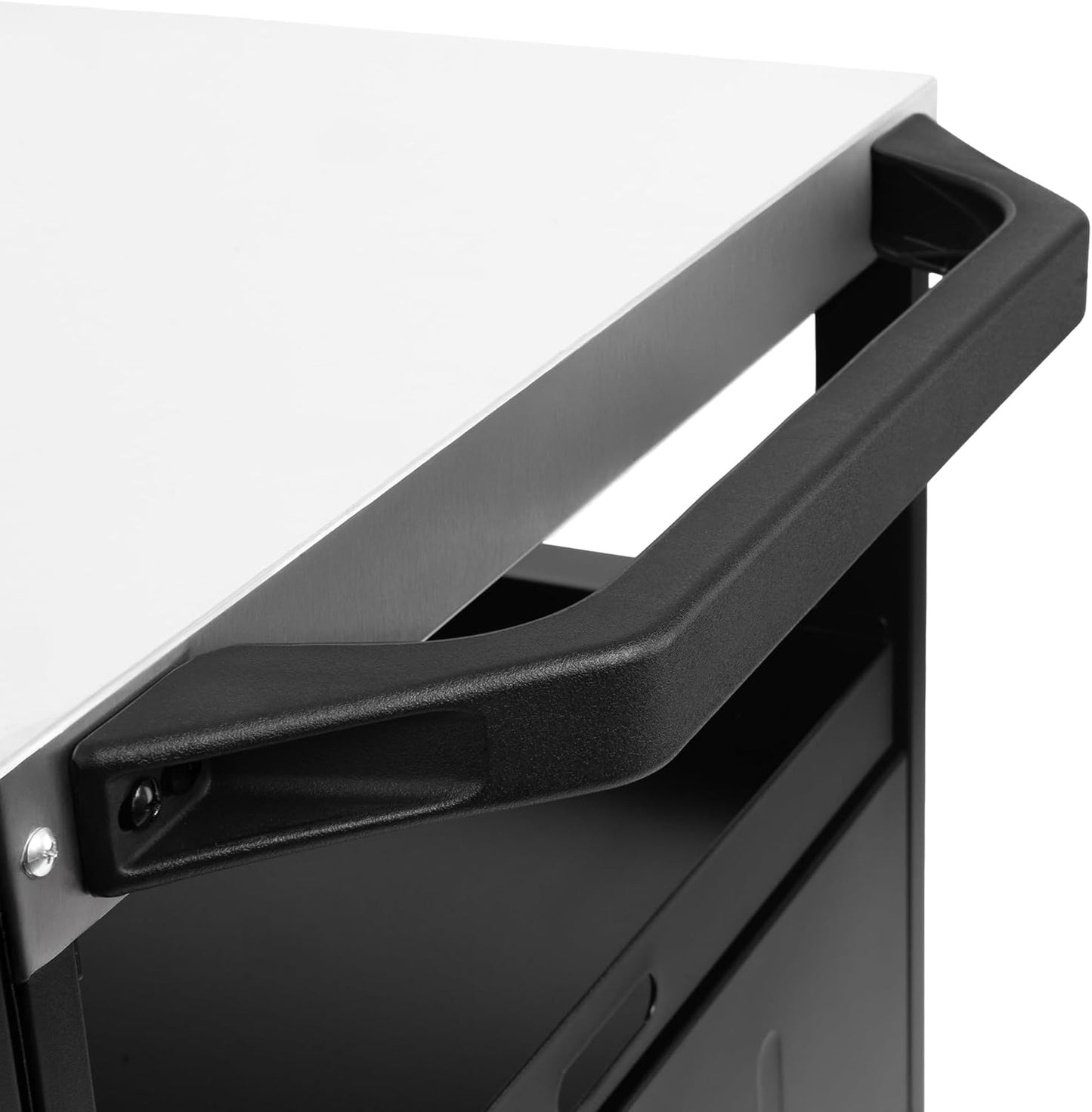 BBQ-Toro Barbecue Trolley, 100 x 73 x 91 cm, Black, Grill Table with Large Work Surface, Grill Side Table with Wheels, Outdoor Grill Trolley, Barbecue Table, Outdoor, Serving Trolley with Storage