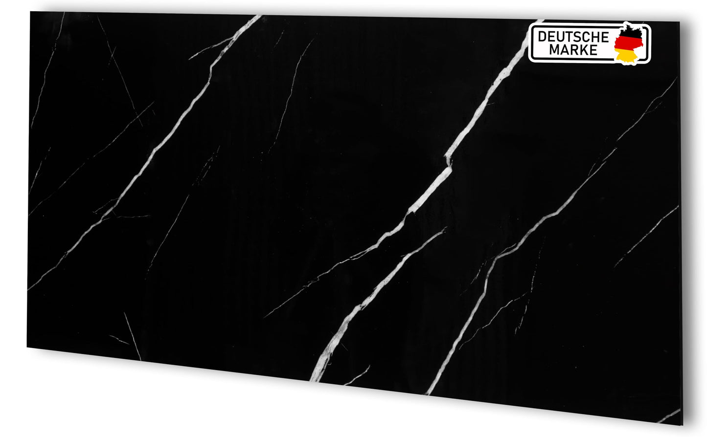 AS Country Stone, Marble Look, Wall Panels, 60 x 120 cm, Polyvinyl Chloride (PVC) Wall Cladding, Made of Plastic, Panels for Kitchen, Bathroom and More, Kitchen Back Wall Panel Light Concrete