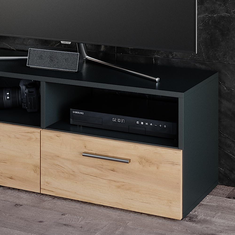 Vicco Diego Lowboard – TV Table Sideboard, TV Cabinet, TV Board Cupboard