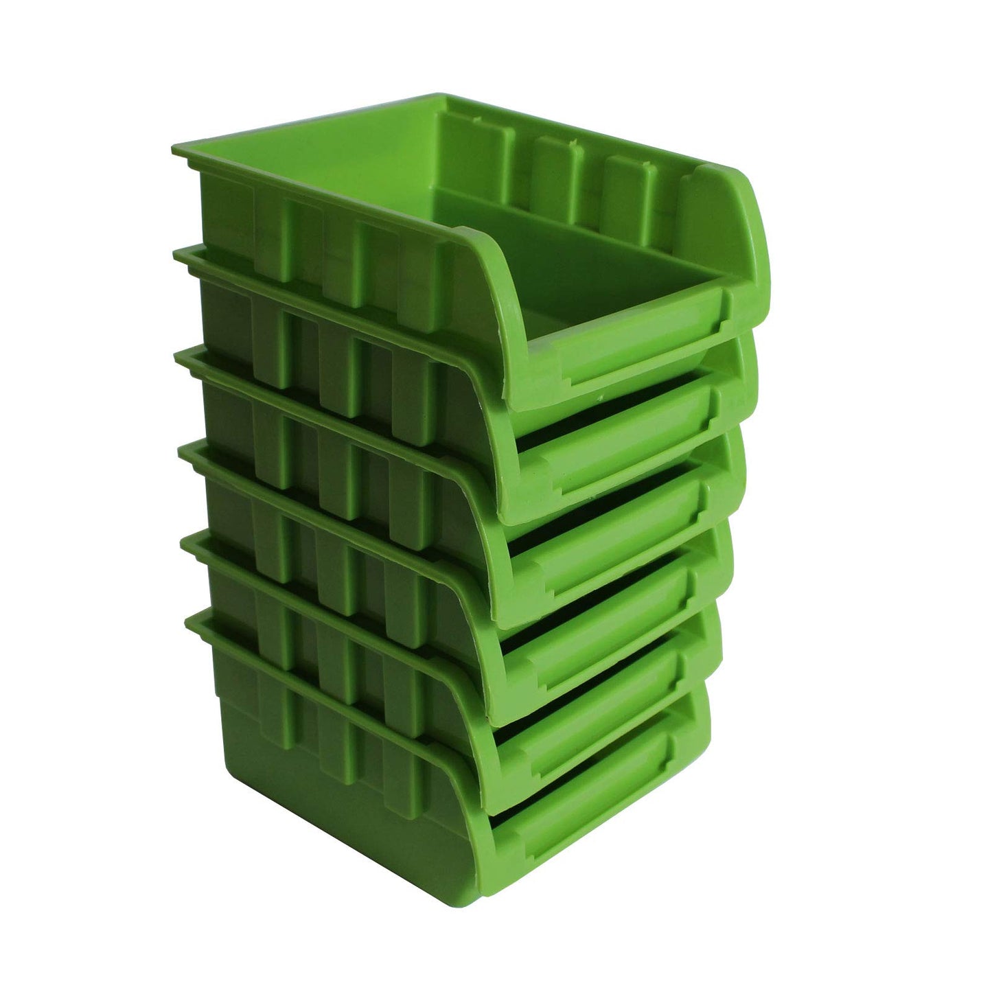 TRUTZHOLM Stacking Boxes with Wall Shelf, 32 Pieces, Small Parts Magazine, Storage Shelf, Assortment Box, Boltless Shelf, Sorting Boxes, Pours with Label Compartment (Red)