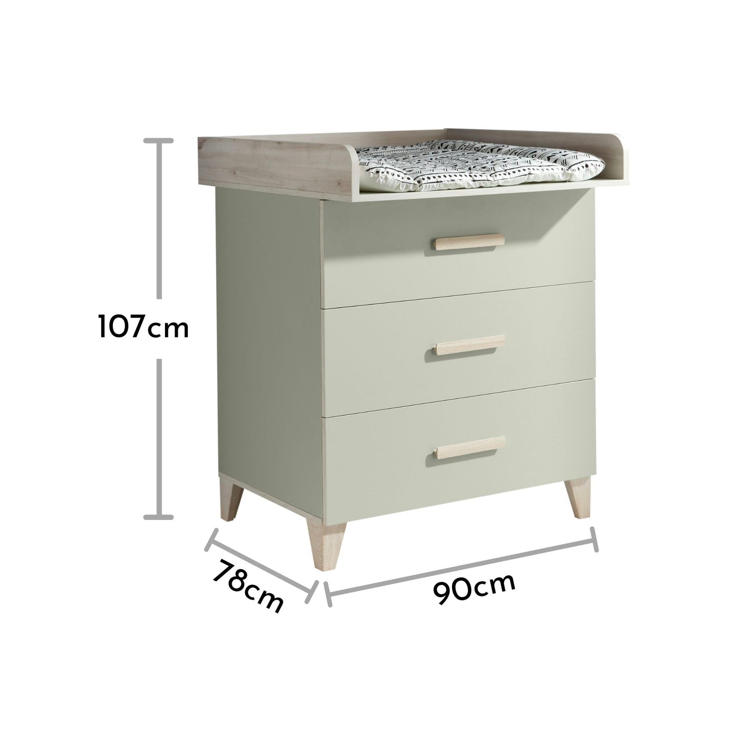 PRIZZI Safe Baby Cot Set