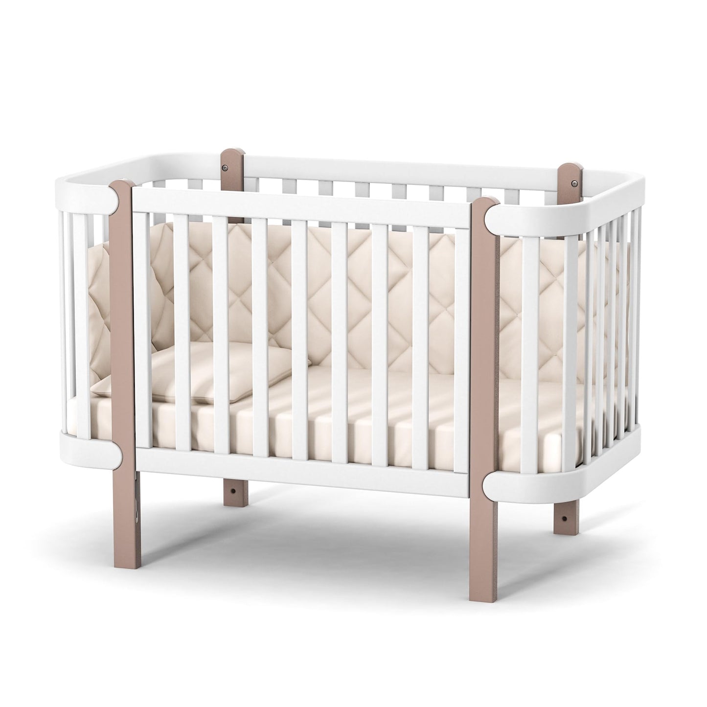 Veres Monaco Beech Baby Cot