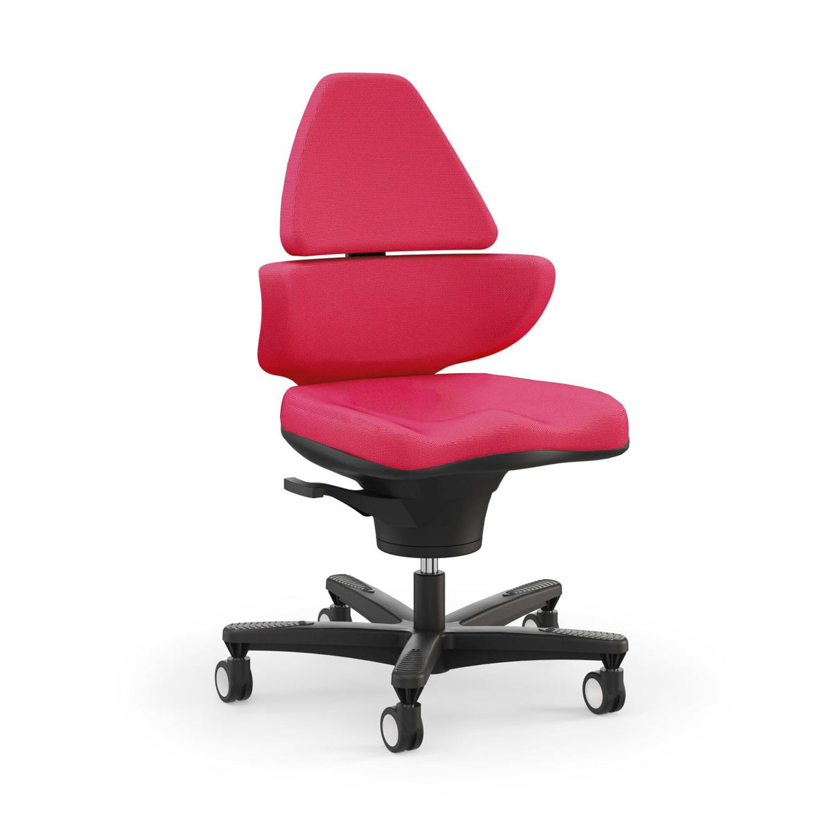 CoreChair Elite (Shaped Knit) Office Chair, Ergonomic Office Chair with up to 150 kg Load Capacity, Orthopaedic Desk Chair with 360° Mobility, Pelvic Support & Backrest. (Clay Grey)
