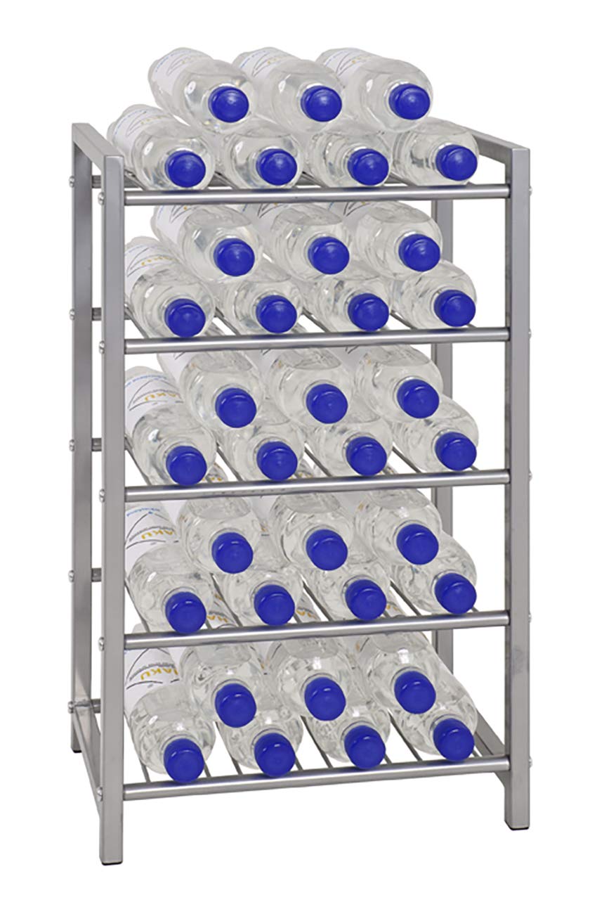 HAKU Furniture Bottle Rack, 72 x 34 x 22 cm, Aluminium