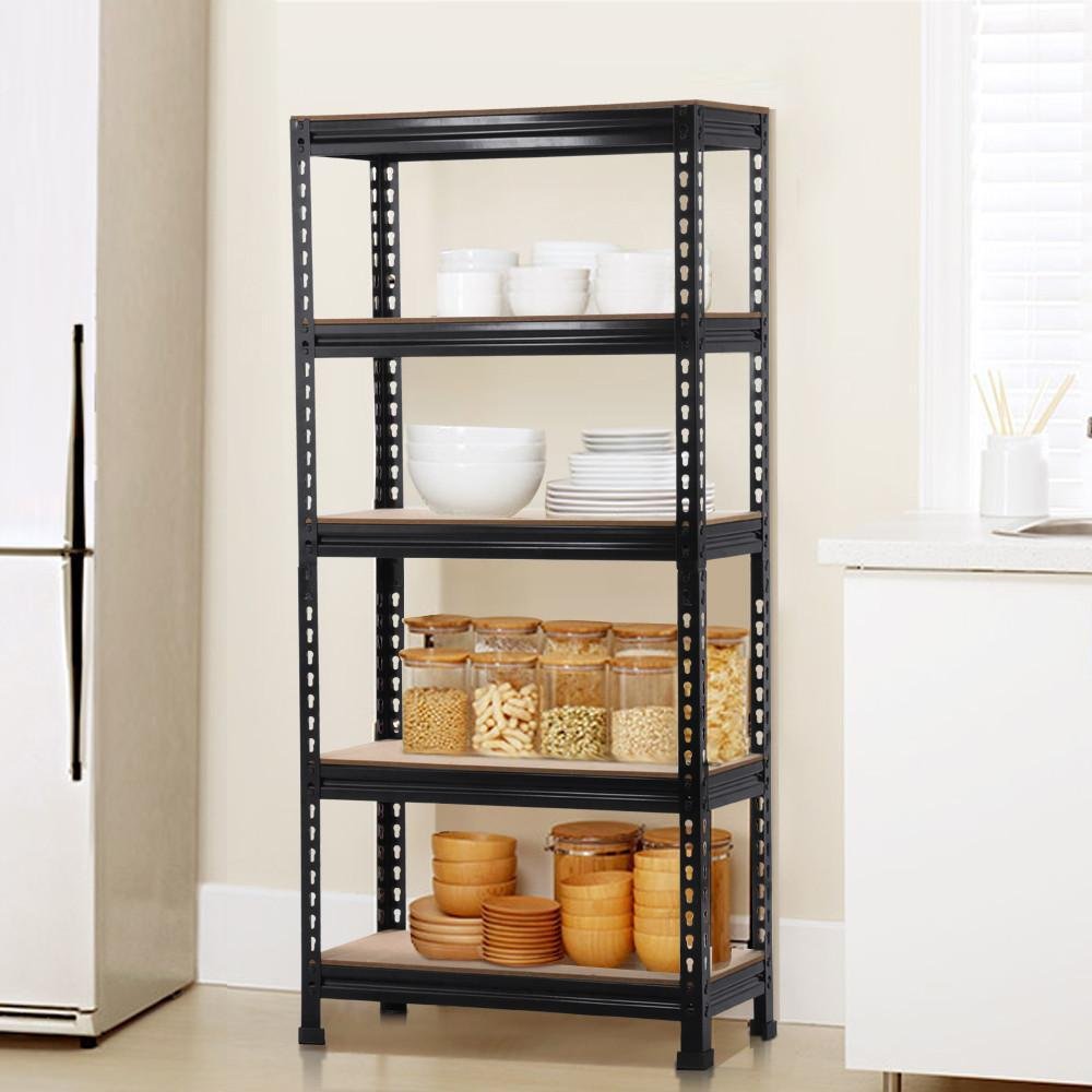 Yaheetech Storage Shelf Heavy-Duty Shelving 150 x 70 x 30 cm 5 MDF Shelves Workshop Shelving Unit 750 kg