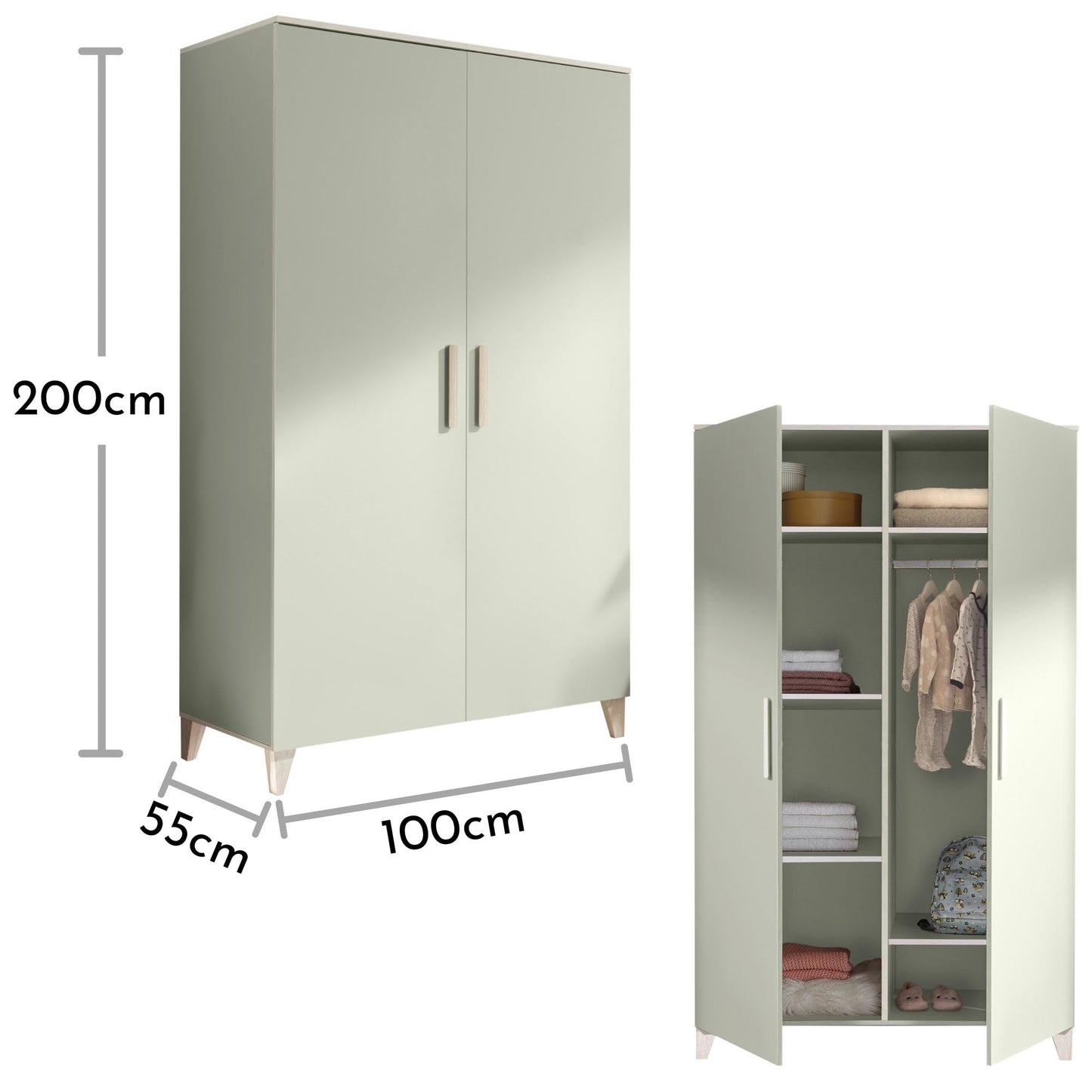 PRIZZI Safe Baby Cot Set