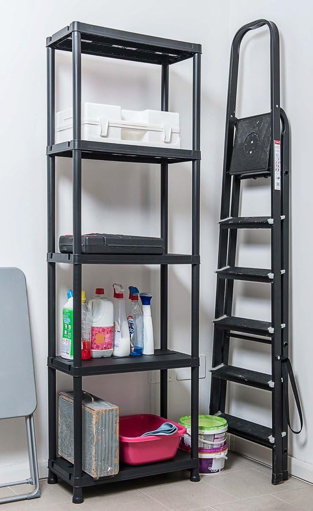 Ondis24 2 x Shelves, Storage Shelves, 71 x 35 x 180 (H) cm, Boltless Shelf, Plastic Shelf, 15 Inch Heavy Duty Shelf, Maximum Load 180 kg