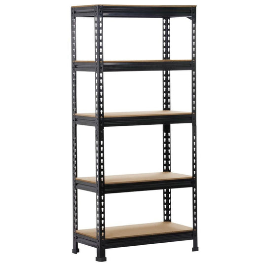 Yaheetech Storage Shelf Heavy-Duty Shelving 150 x 70 x 30 cm 5 MDF Shelves Workshop Shelving Unit 750 kg