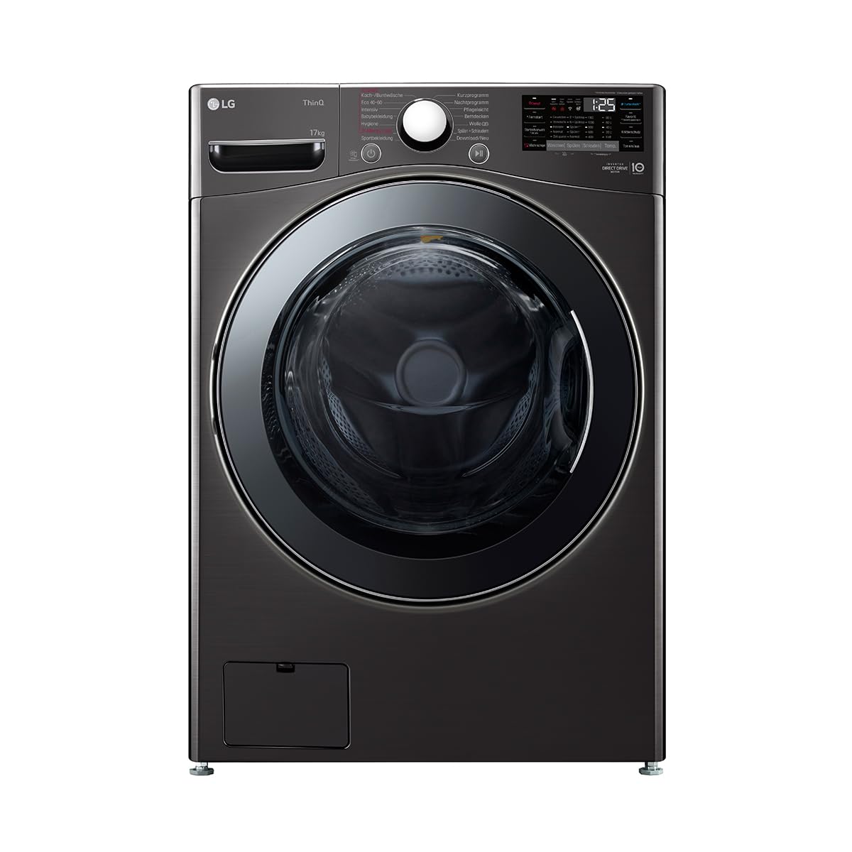 LG Electronics F4WR709YB Washing Machine | 9 kg | Energy A | Steam | Black