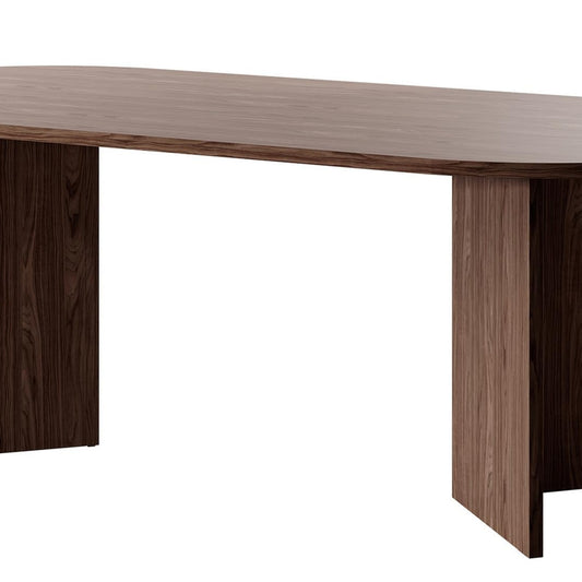 Selsey Esstisch Esszimmertisch Tisch Oval 90 x 204 cm Küchentisch OVO Wisconsin Walnuss