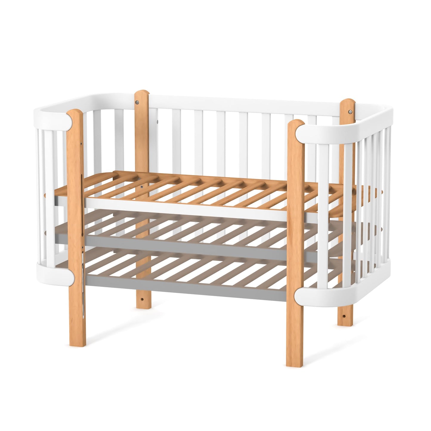 Veres Monaco Beech Baby Cot