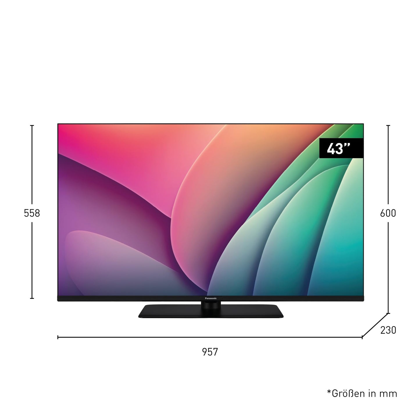 Panasonic Premium TV-50W80AEZ, W80 Series 50 Inches, 4K Ultra HD QLED Smart TV, 2024, Fire TV, Dolby Vision & Atmos, Game Mode Plus, Alexa Voice Control, Airplay, Black