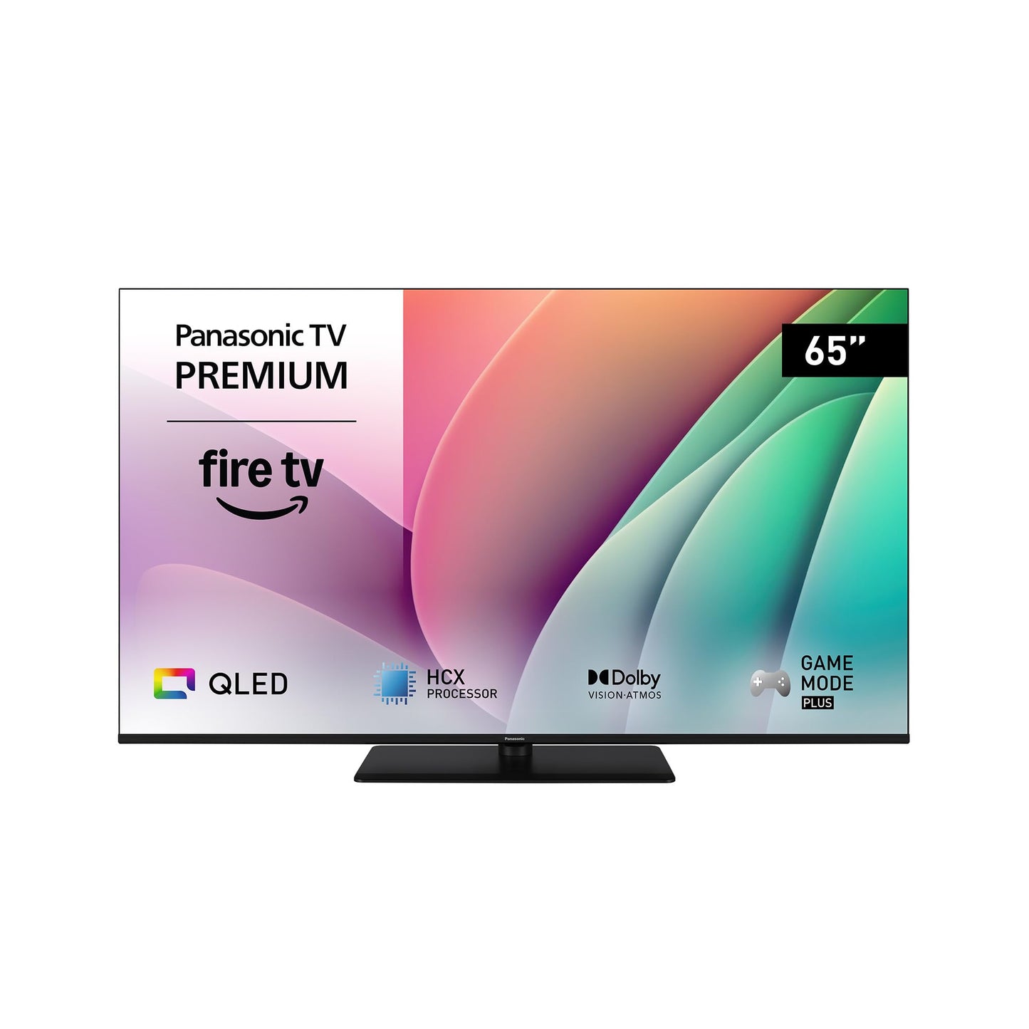 Panasonic Premium TV-50W80AEZ, W80 Series 50 Inches, 4K Ultra HD QLED Smart TV, 2024, Fire TV, Dolby Vision & Atmos, Game Mode Plus, Alexa Voice Control, Airplay, Black