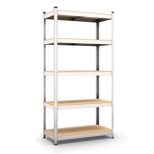 Panorama24 Shelf, Storage Shelves, Pack of 2, Basement Shelving / Workshop Shelving / Garage Shelving, Heavy-Duty Shelving 875 kg